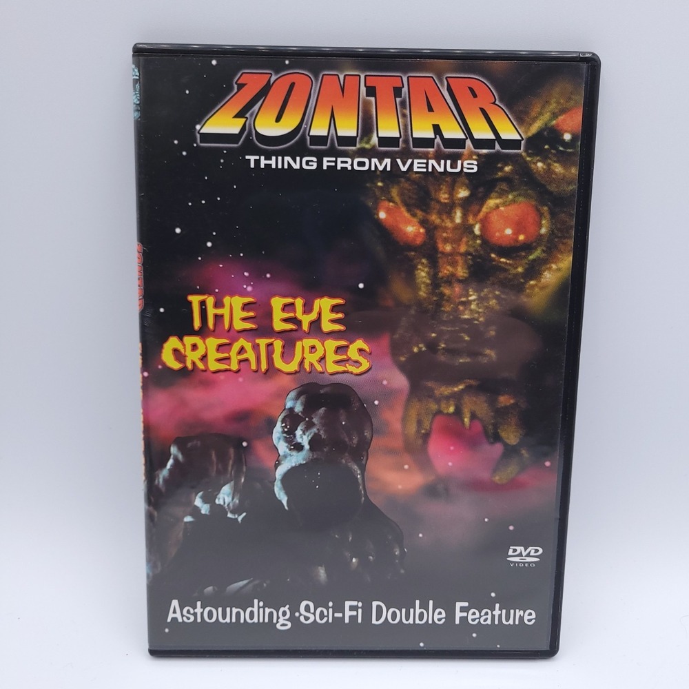 Zontar the Thing From Venus and The Eye Creatures Double Feature DVD Sci FI